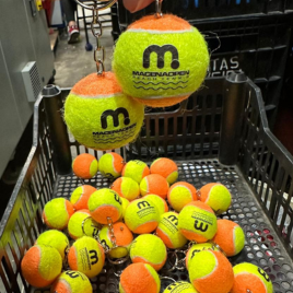 Chaveiros Bolinha de Beach Tennis - Personalizados (100 unidades)